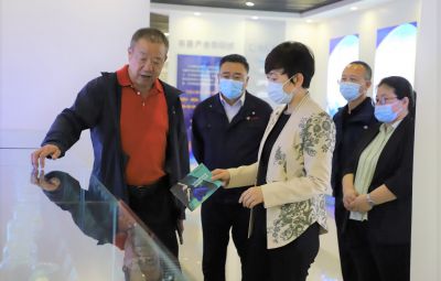 市委常委、宣傳部部長韋青到寶泰隆走訪調(diào)研