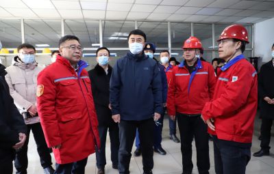 市委副書記、市長李兵蒞臨寶泰隆開展“兩會”前安全生產(chǎn)檢查